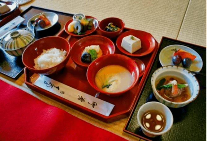 Japanese diet small portions